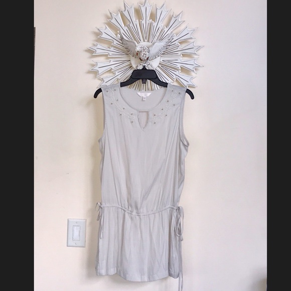 LC Lauren Conrad Tops - NEW Lauren Conrad embroidered drawstring tunic top
